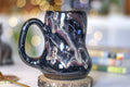 35-C Cosmic Amethyst Grotto Acorn Gourd Mug, 22 oz.