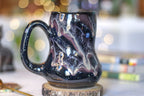 35-C Cosmic Amethyst Grotto Acorn Gourd Mug, 22 oz.