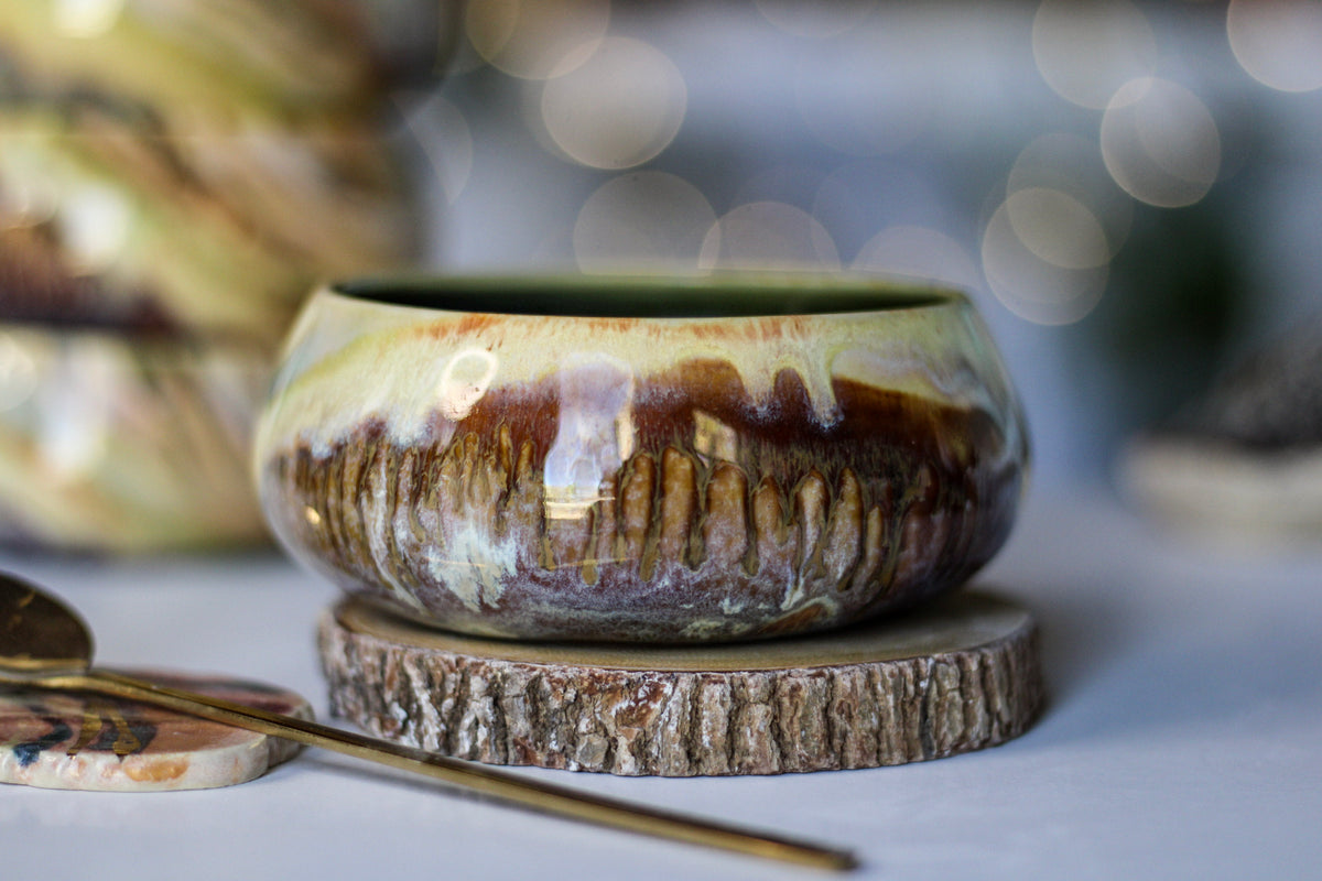 28-D Soft Earth Series WABI-SABI Bowl, 8 oz. (This listing is for one bowl)