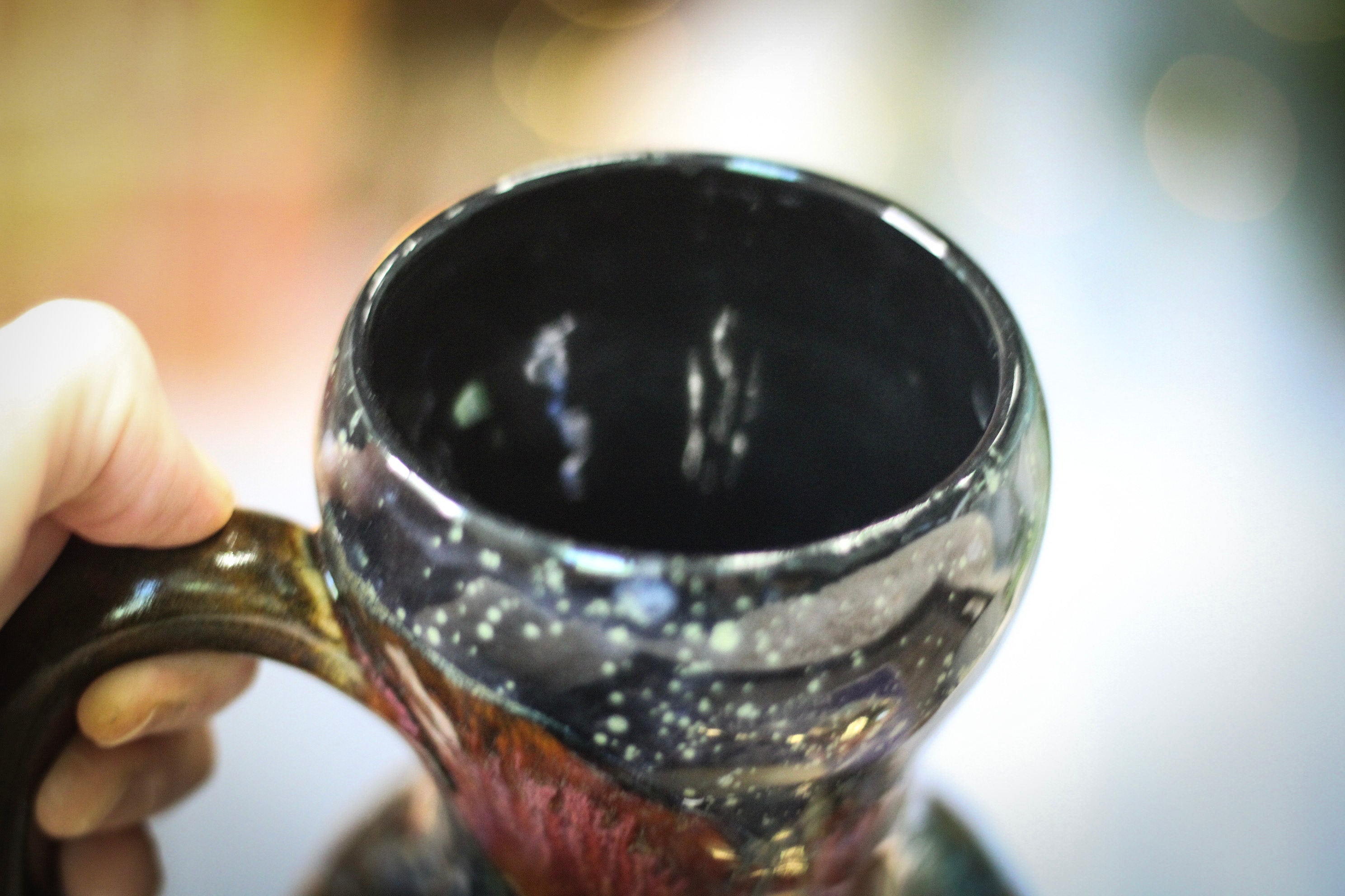 03-B Starry Night Acorn Gourd Mug - MISFIT, 19 oz. - 15% off