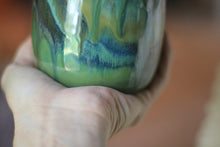Load image into Gallery viewer, 03-D Green 'FLOW' PROTOTYPE Mug - TOP SHELF MISFIT, 20 oz.