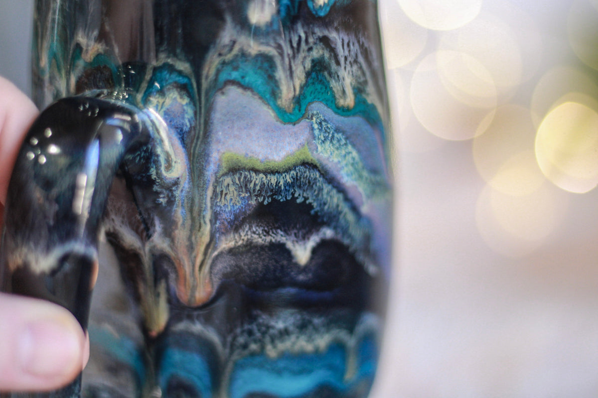 03-E Turquoise Grotto Mug, 21 oz.