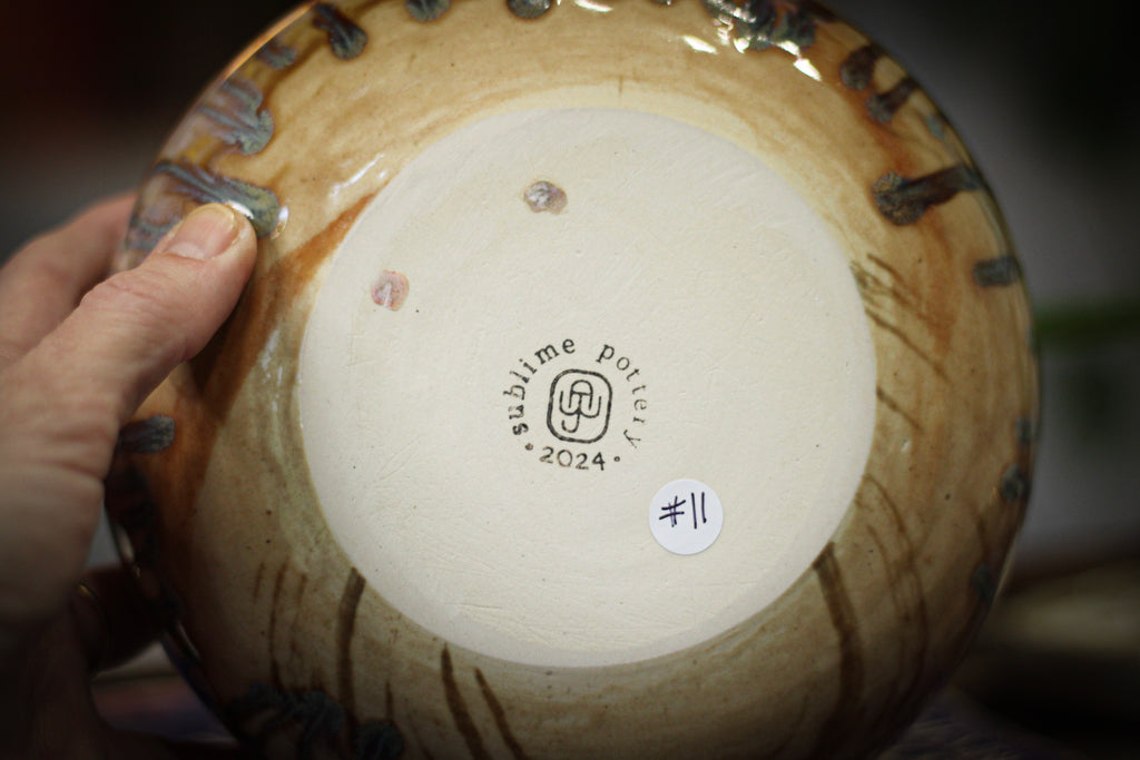 11-B Soft Earth Series PROTOTYPE Bowl - MISFIT, 30 oz. - 10% off