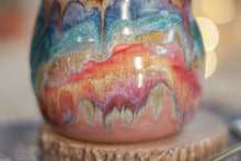 Load image into Gallery viewer, 03-B Spring &quot;FLOW&quot; PROTOTYPE Barely Flared Textured Divot Mug, 22 oz.