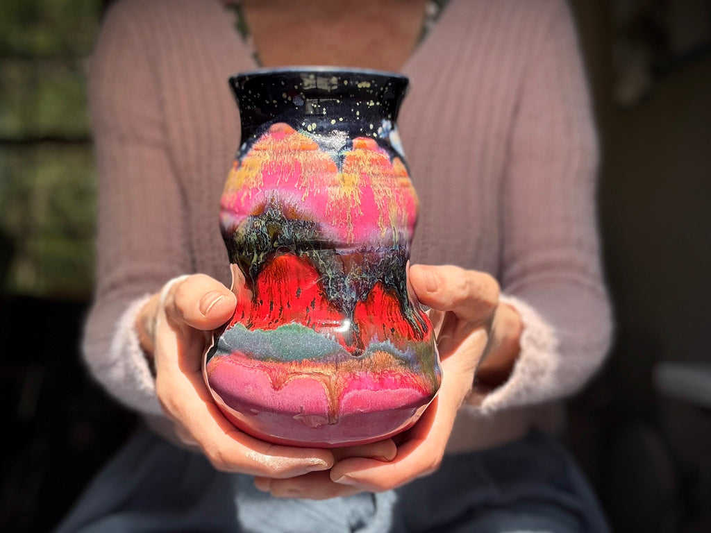 04-B Starry Night/Strawberry Hills Cuddle Mug - TOP SHELF, 24 oz.
