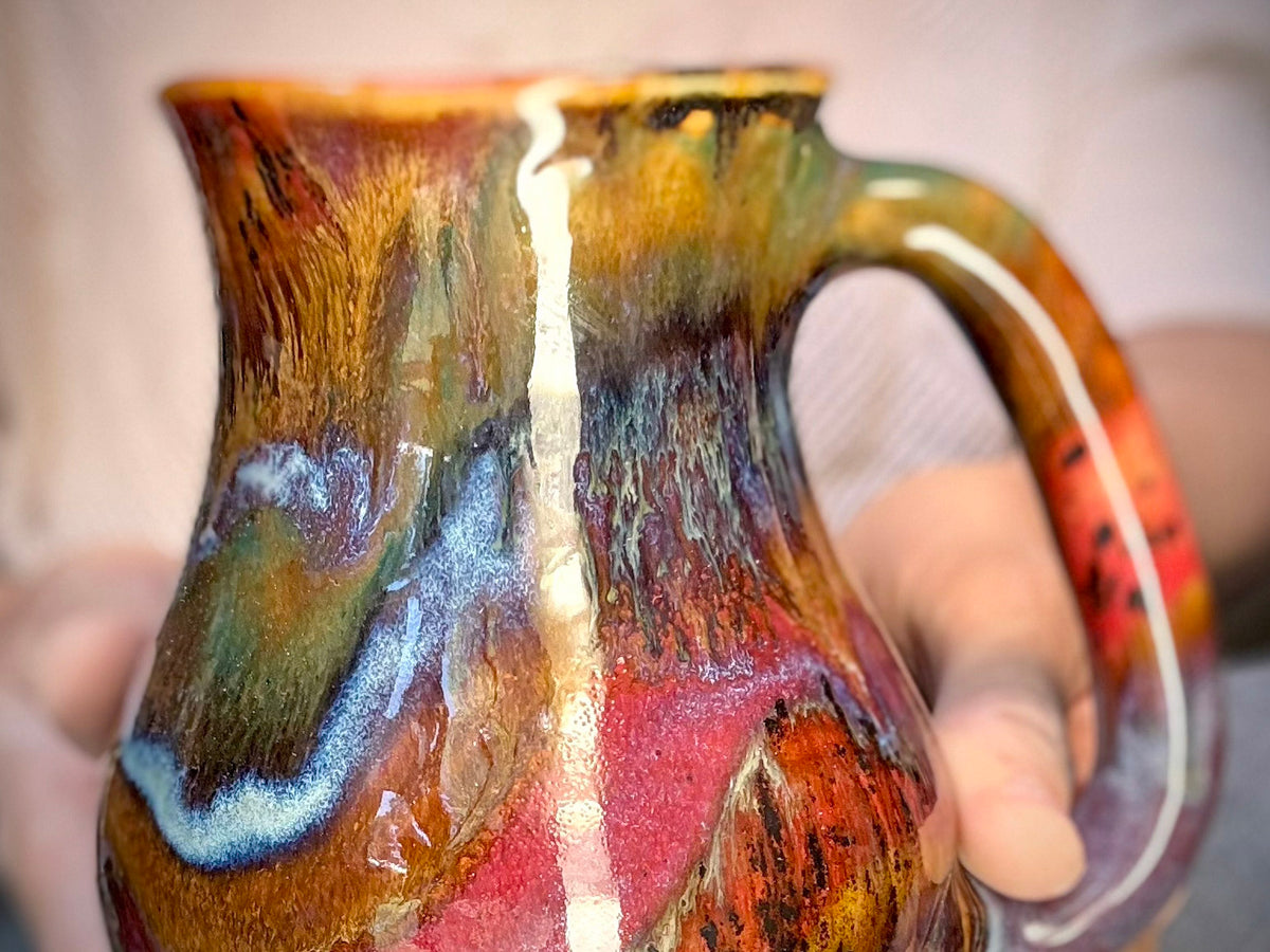 04-C Rainbow Strata Flared Mug, 22 oz.