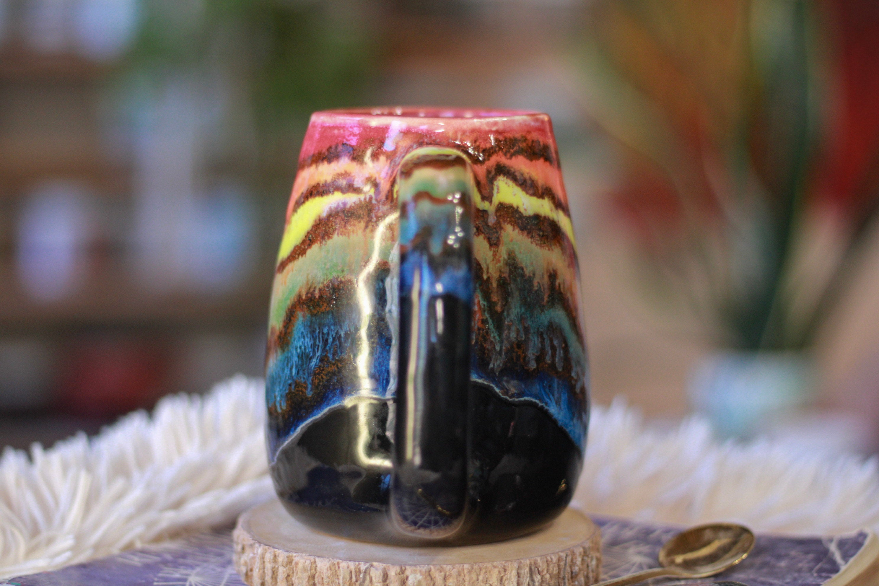 04-C Rainbow Family Mug, 19 oz.