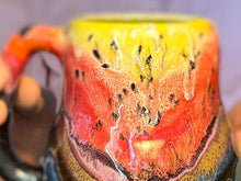 Load image into Gallery viewer, 04-C Desert Rainbow Mid Mod Mug - TOP SHELF MISFIT, 21 oz.