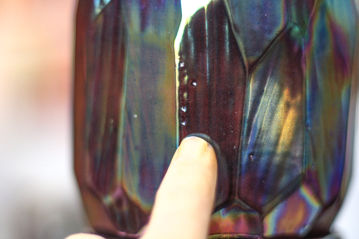 38-F Midnight Aura Crystal Cup - MISFIT, 15 oz. - 15% off (This listing is for one cup)