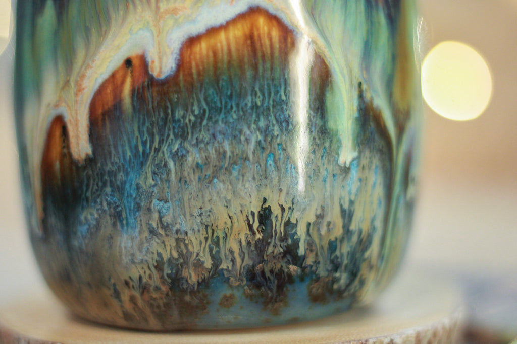 03-C Blue 'FLOW' PROTOTYPE Mug - TOP SHELF MISFIT, 23 oz.