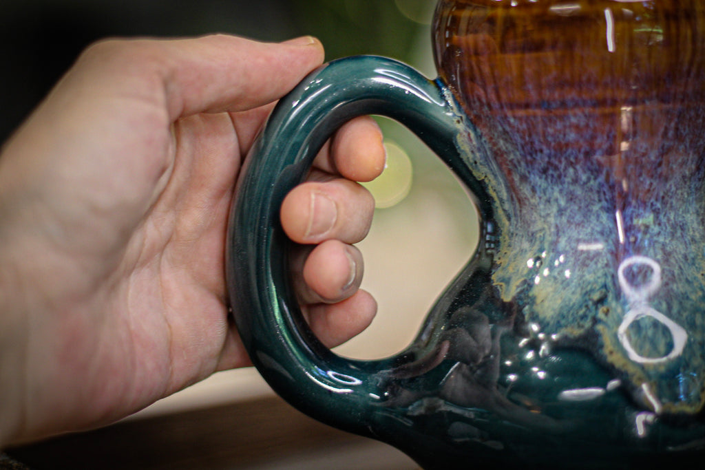 04-D Classic Electric Wave Gourd Mug, 17 oz.