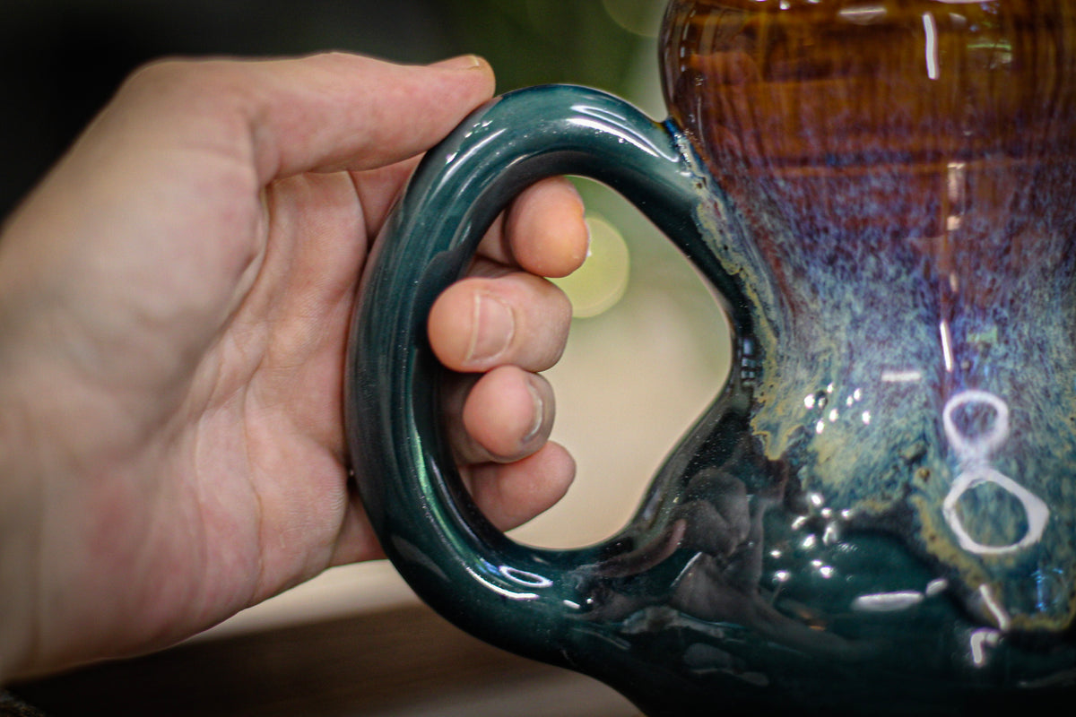 04-D Classic Electric Wave Gourd Mug, 17 oz.