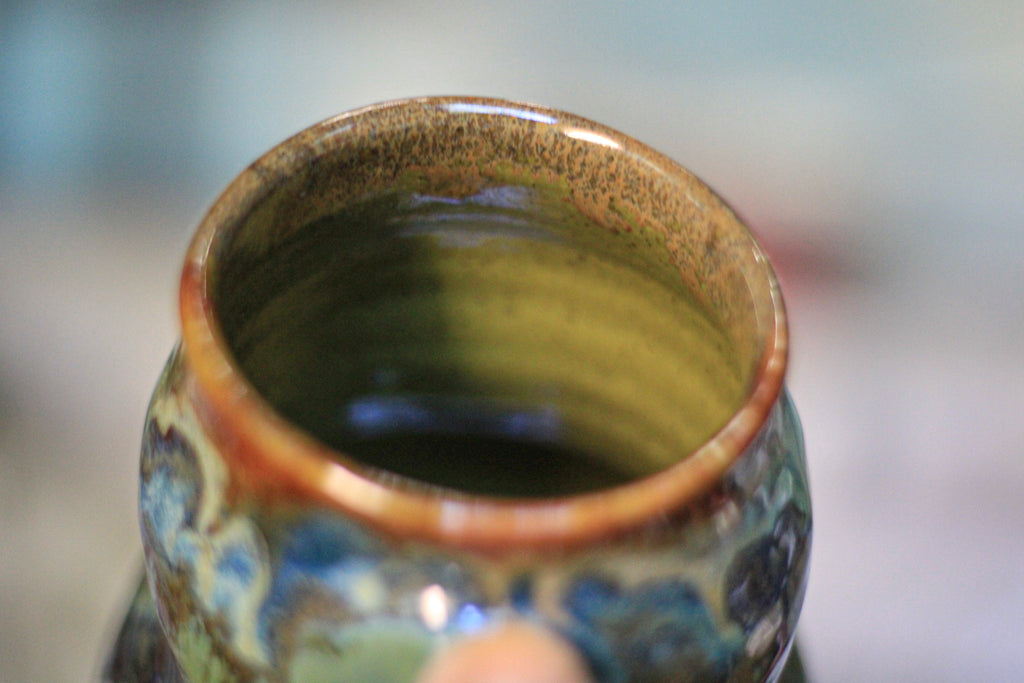 03-D  PROTOTYPE Textured Divot Mug, 18 oz.