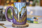 27-B Lavender Fields Notched Mug - TOP SHELF, 24 oz.