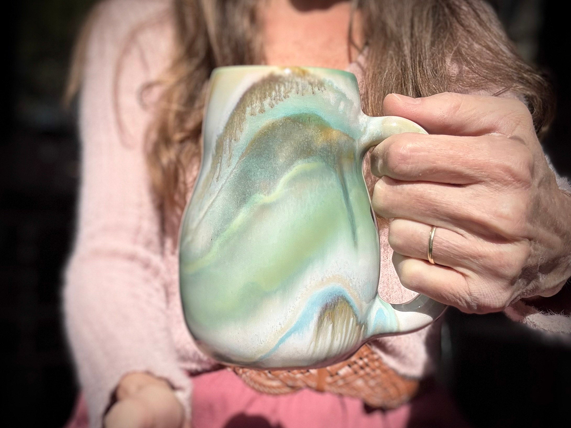 05-D Soft Earth Mid Mod Mug - TOP SHELF, 21 oz.