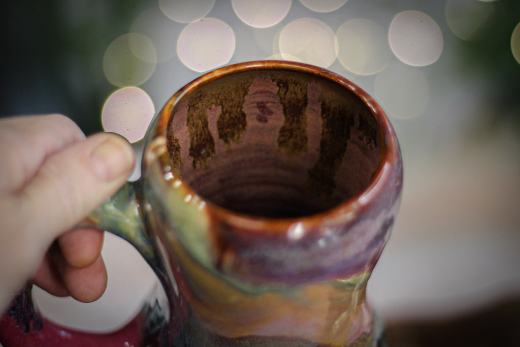 04-C EXPERIMENT Notched Gourd Mug, 16 oz.