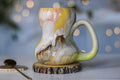 04-B Soft Earth Series PROTOTYPE Gourd Mug, 17 oz.