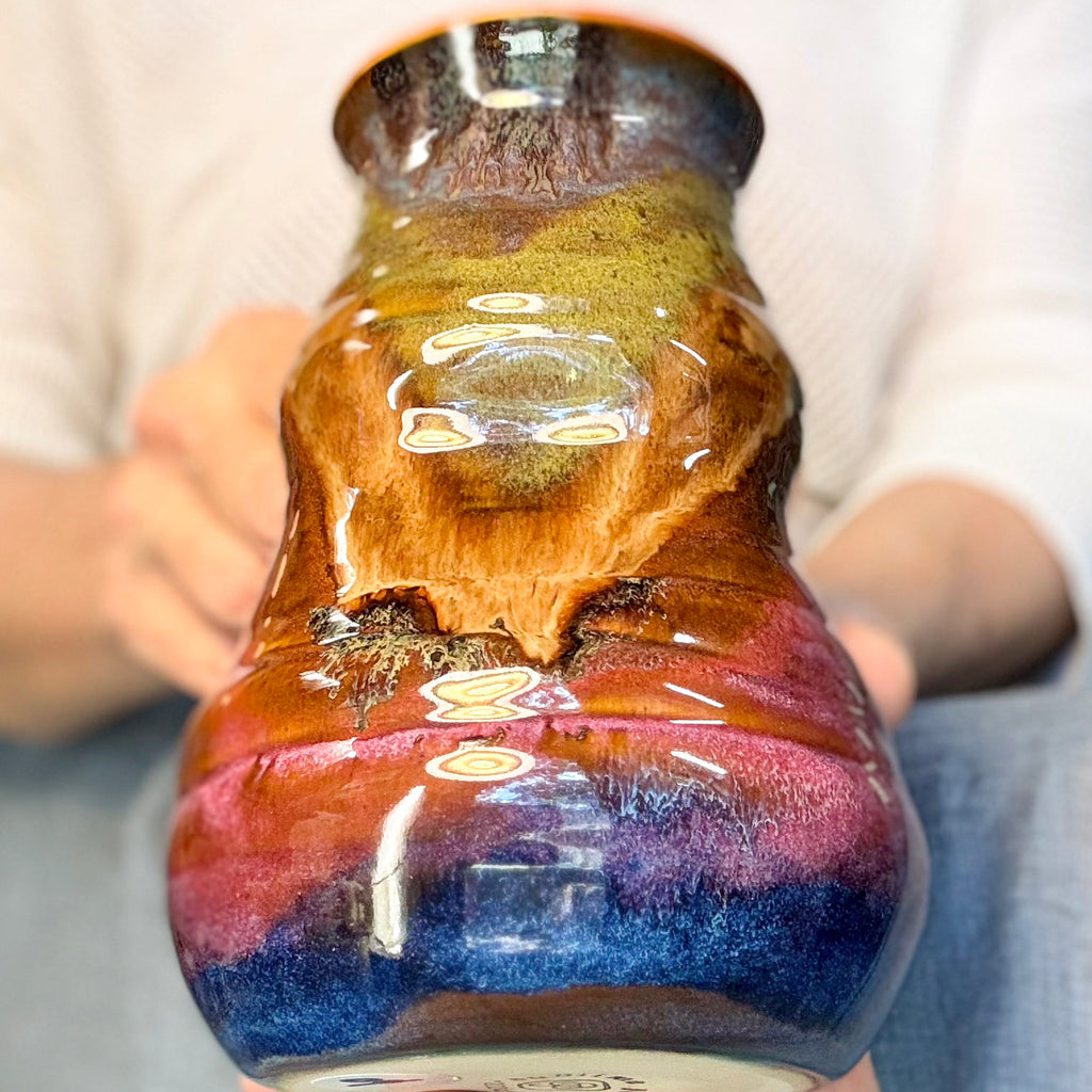 04-C Earthy Rainbow Cuddle Mug, 22 oz.
