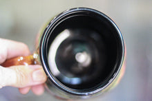Load image into Gallery viewer, 03-A Green Mountain Midnight Barely Flared Textured Divot &#39;Cuddle&#39; Mug - TOP SHELF, 26 oz.