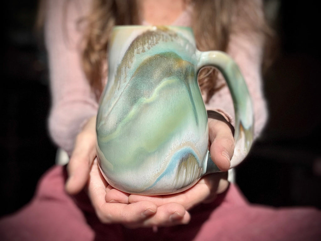 05-D Soft Earth Mid Mod Mug - TOP SHELF, 21 oz.