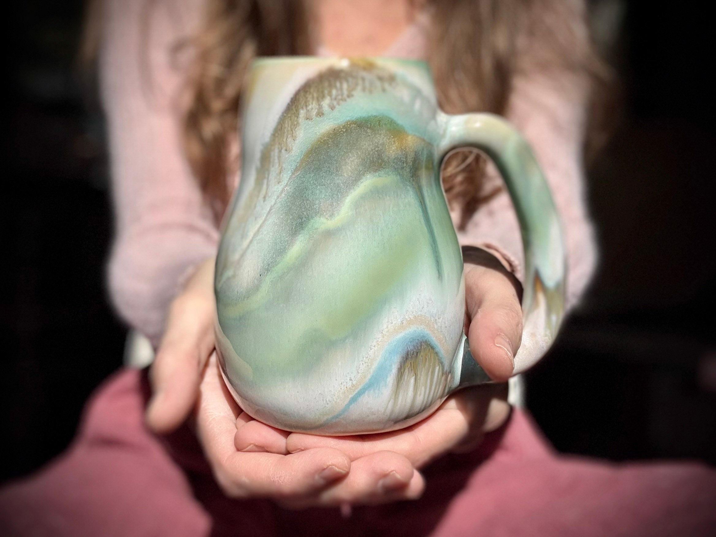 05-D Soft Earth Mid Mod Mug - TOP SHELF, 21 oz.