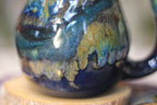 02-D Blue 'FLOW' PROTOTYPE Textured Mug, 18 oz.