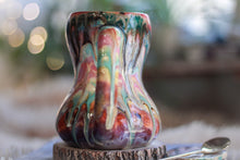 Load image into Gallery viewer, 04-B Rainbow &#39;FLOW&#39; Gourd Mug, 16 oz.