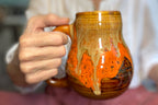 08-F Pumpkin Chai PROTOTYPE Textured Crock Mug - MISFIT, 20 oz. - 10% off