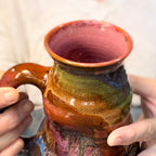 04-C Earthy Rainbow Cuddle Mug, 22 oz.