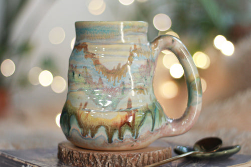 04-C PROTOTYPE Textured Divot Mug, 17 oz.