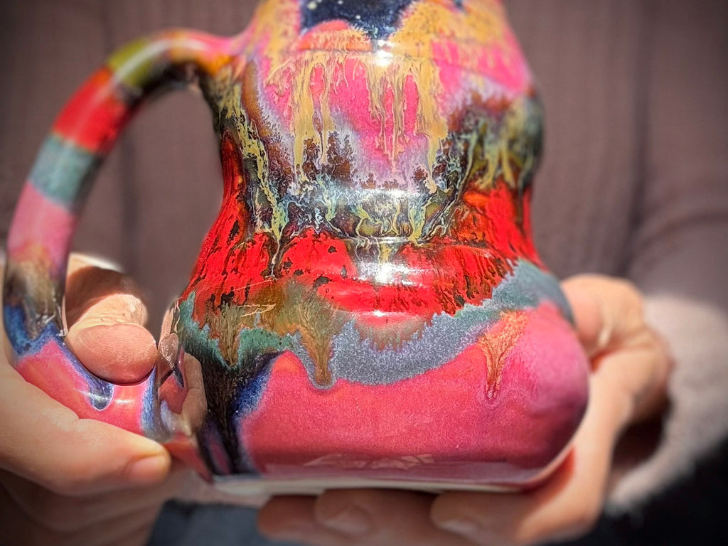 04-B Starry Night/Strawberry Hills Cuddle Mug - TOP SHELF, 24 oz.