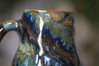 02-D Blue 'FLOW' PROTOTYPE Textured Mug, 18 oz.