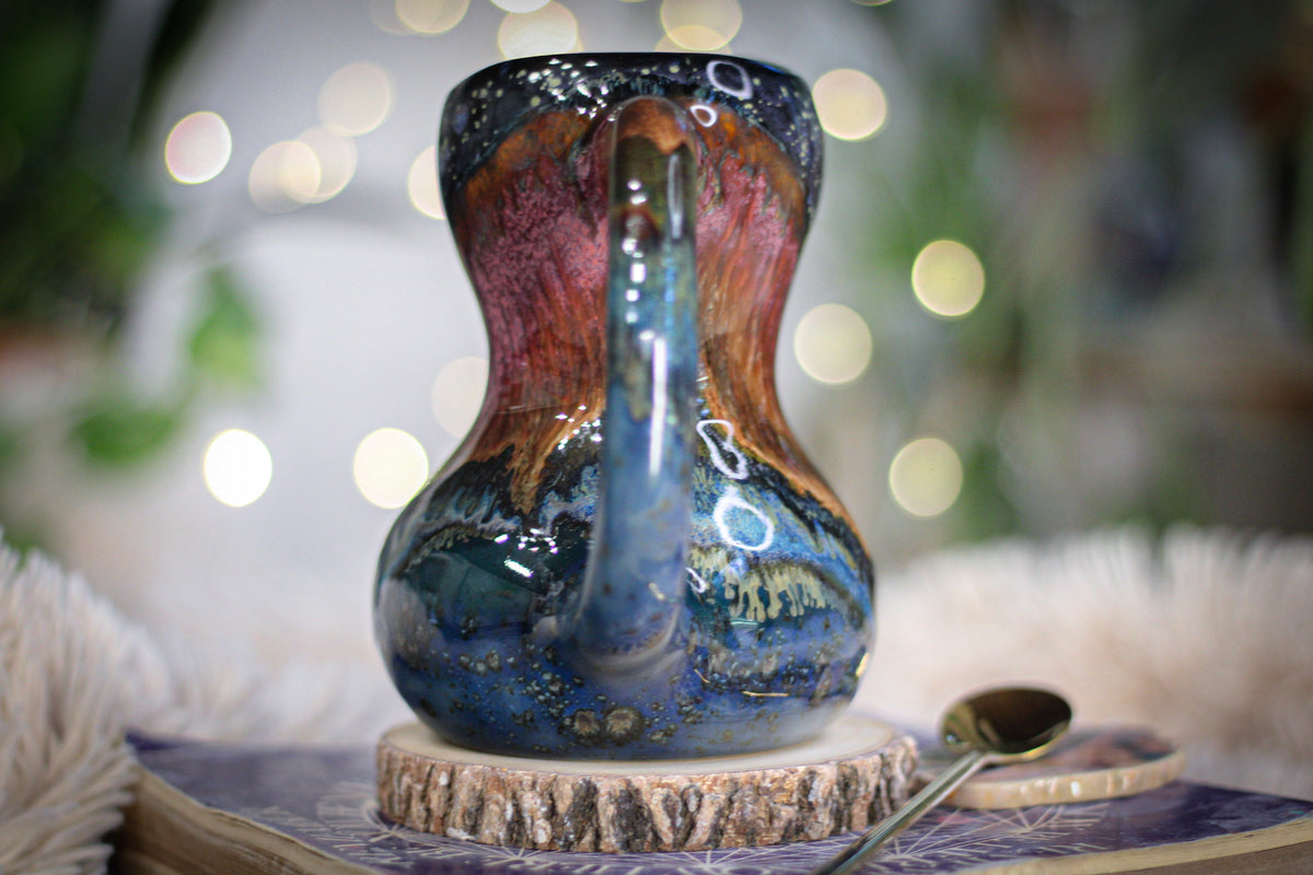 04-A+ Starry Night Gourd Mug - TOP SHELF, 18 oz.