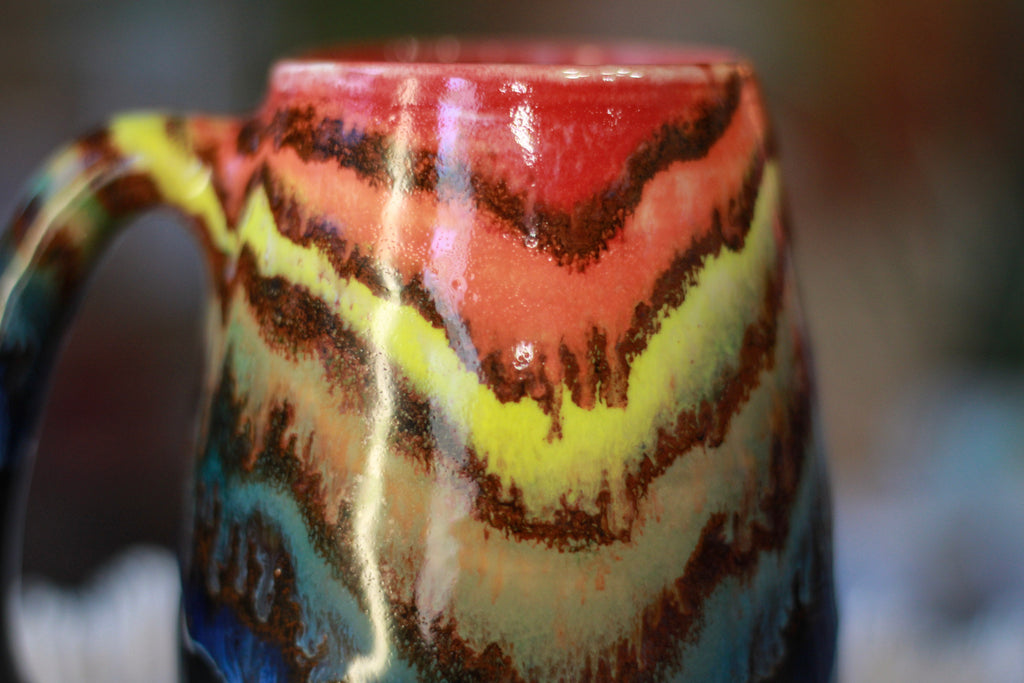 04-C Rainbow Family Mug, 19 oz.