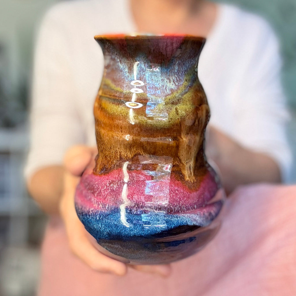 04-C Earthy Rainbow Cuddle Mug, 26 oz.