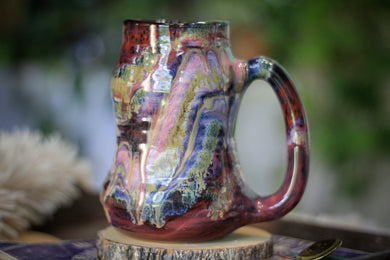 03-C Purple  PROTOTYPE Textured Divot 'Cuddle' Mug, 19 oz.