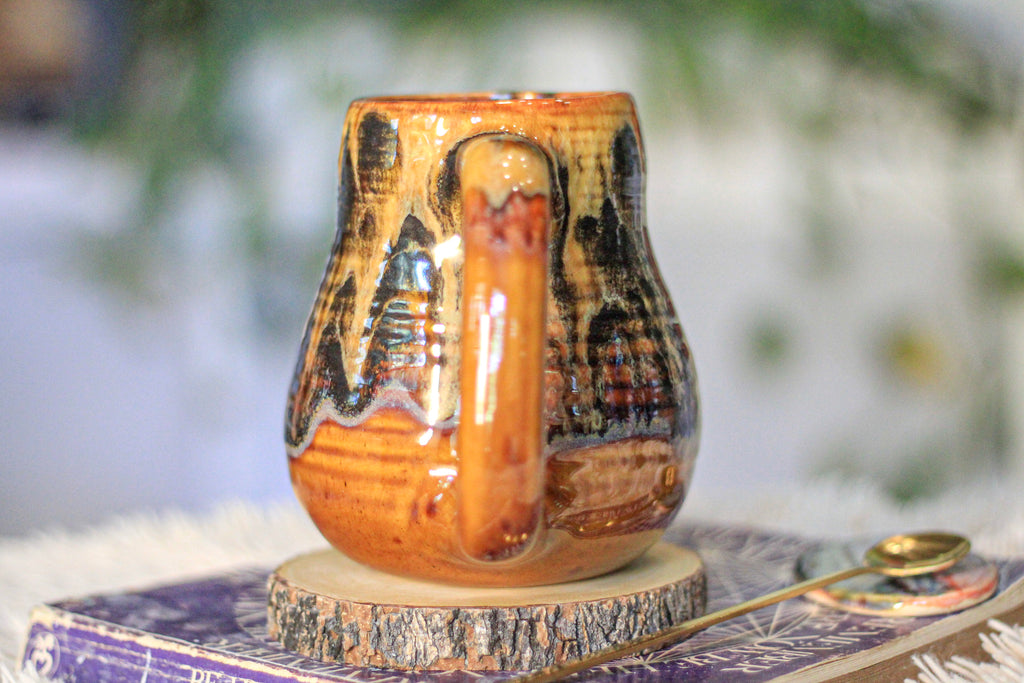 04-E  Honey Bear PROTOTYPE Textured Cozy Mug- TOP SHELF, 21 oz.