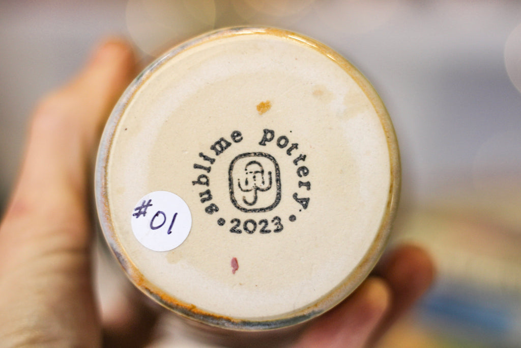 01-C Alabaster Cavern PROTOTYPE Cup, 16 oz.