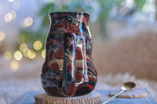 Load image into Gallery viewer, 04-D Scarlet Grotto Variation Barely Flared Textured Divot Mug - TOP SHELF MISFIT, 22 oz.