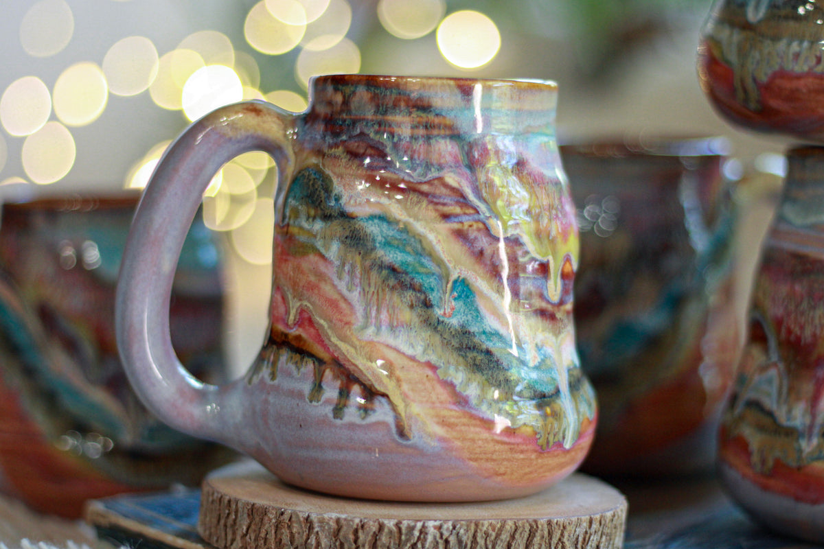 04-D Mother's Day Special Textured Divot Mug, 16 oz. (This listing is for one mug)