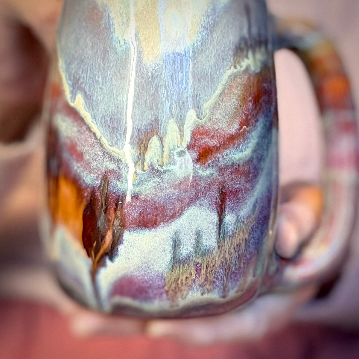 04-B Misty Morning Mountain Mug, TOP SHELF - 24 oz.