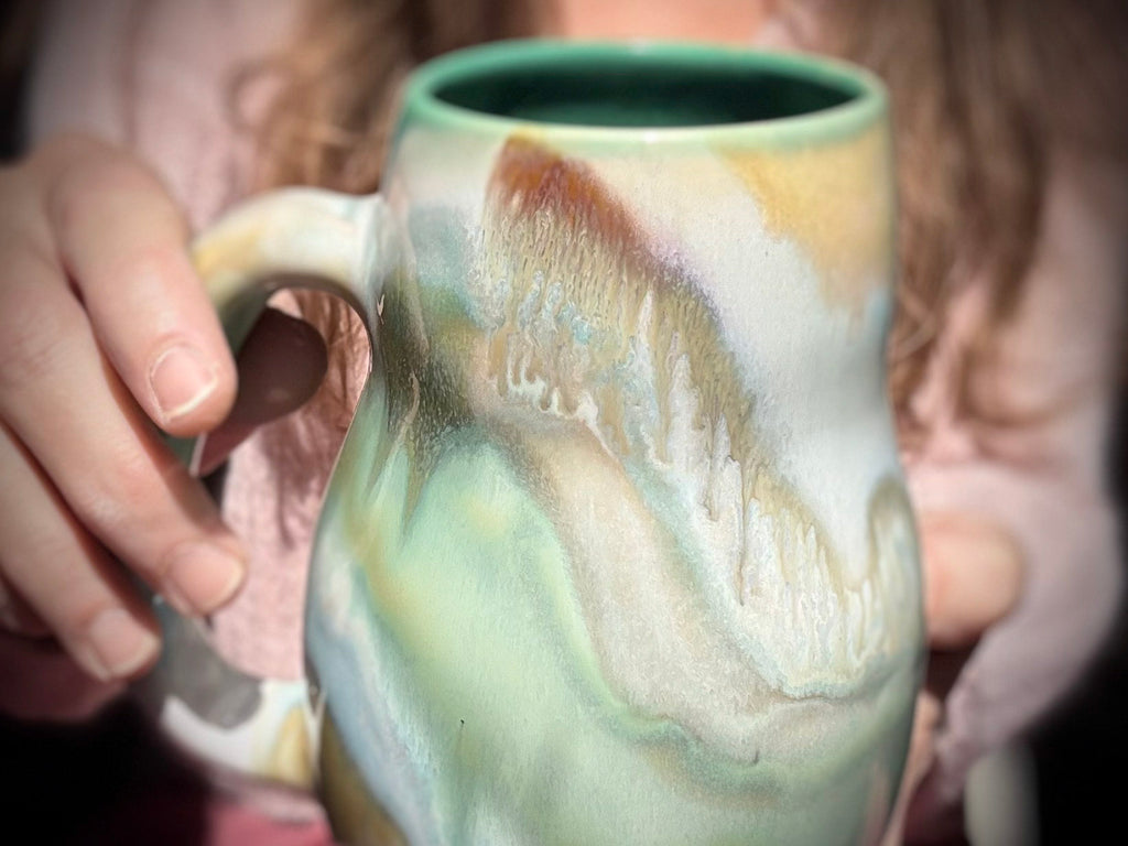 05-D Soft Earth Mid Mod Mug - TOP SHELF, 21 oz.