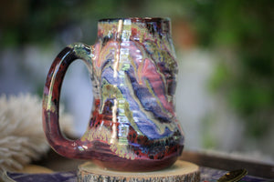 03-C Purple  PROTOTYPE Textured Divot 'Cuddle' Mug, 19 oz.