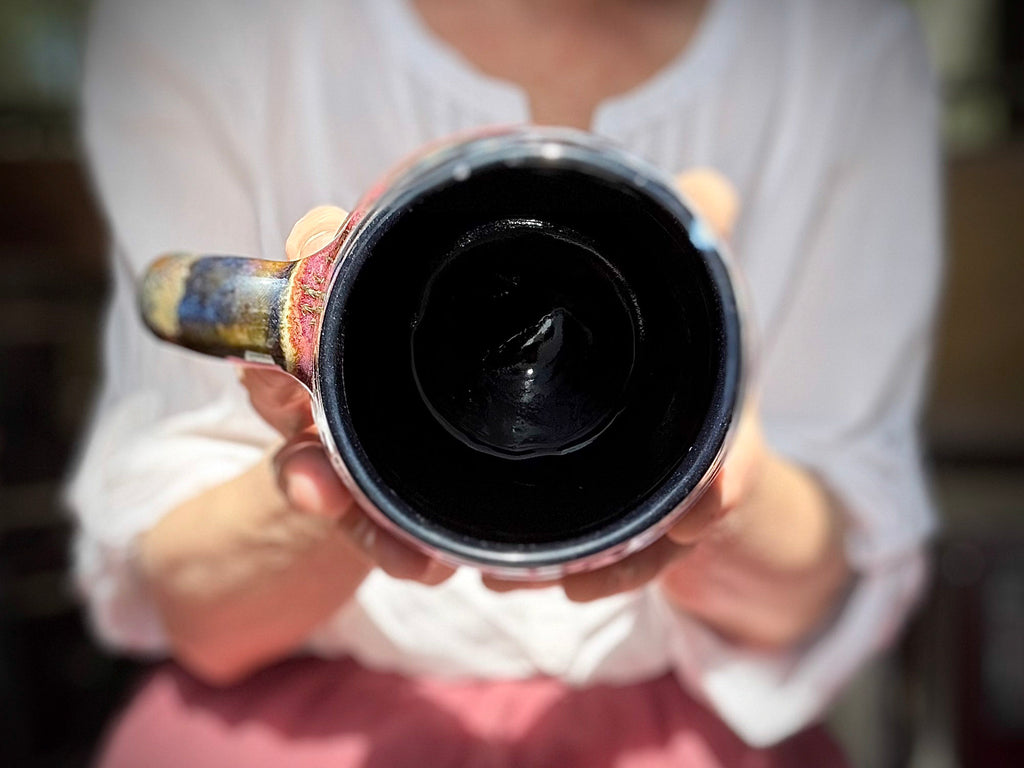 04-B Starry Night Swirly Mug - TOP SHELF, 28 oz.