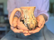 Load image into Gallery viewer, 05-D Granny's Lace Flared Textured Mug, 14 oz.