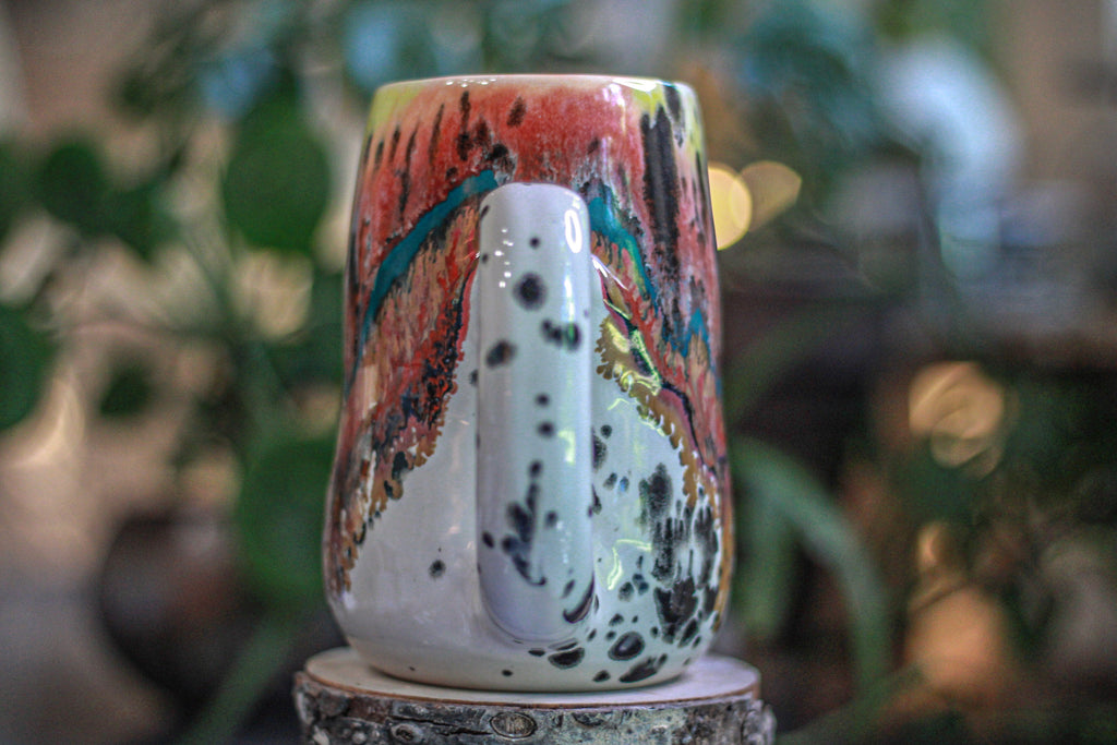 01-B Desert Rainbow Gourd Mug, 24 oz.