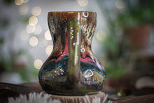 Load image into Gallery viewer, 01-A Molten Cheetah Variation Acorn Gourd Mug - TOP SHELF, 20 oz.