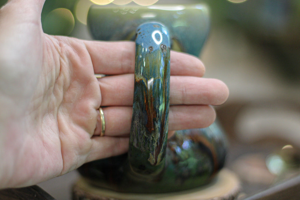 01-B PROTOTYPE Gourd Mug - TOP SHELF, 14 oz.