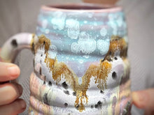 Load image into Gallery viewer, 01-C Lavender Fields Swirly Mug - TOP SHELF, 24 oz.