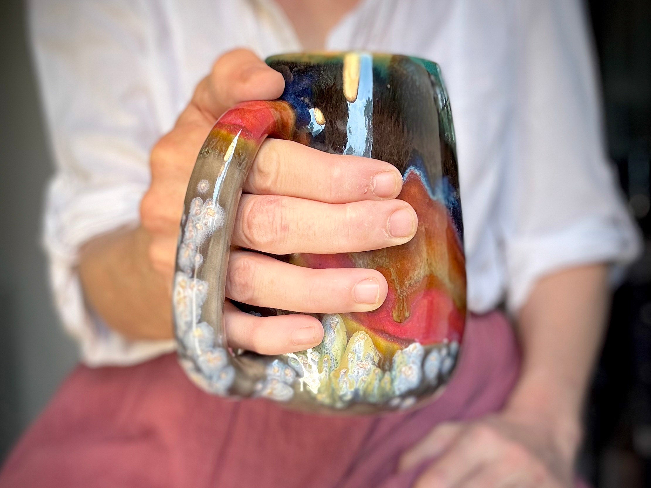 01-C Rainbow PROTOTYPE Mug - TOP SHELF, 24 oz.